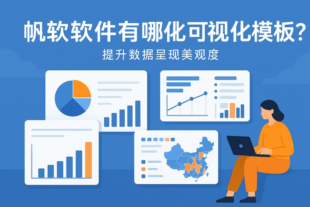帆软软件有哪些可视化模板？提升数据呈现美观度