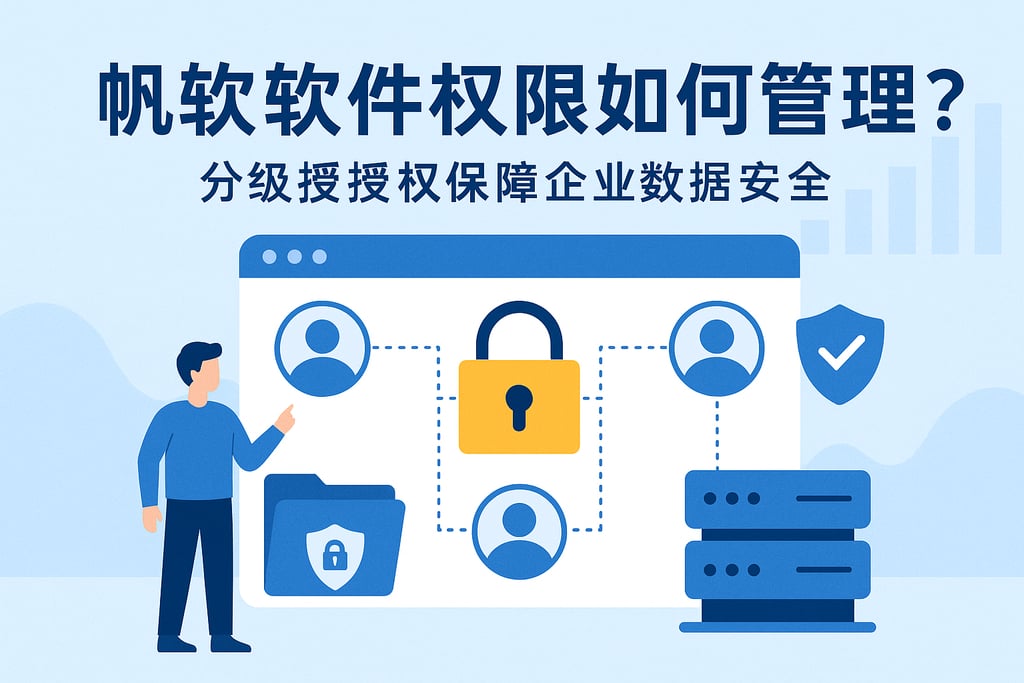 帆软软件权限如何管理？分级授权保障企业数据安全
