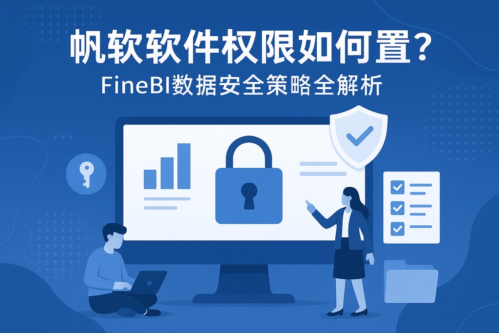 帆软软件权限如何设置？FineBI数据安全策略全解析