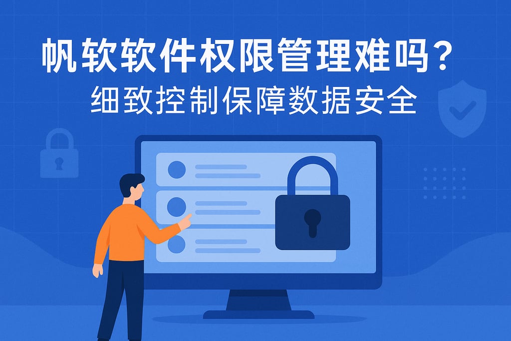 帆软软件权限管理难吗？细致控制保障数据安全