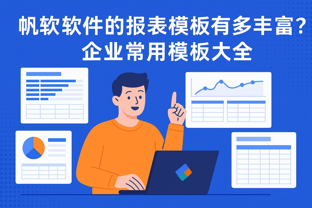 帆软软件的报表模板有多丰富？企业常用模板大全