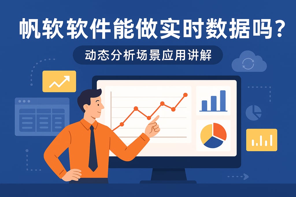 帆软软件能做实时数据吗？动态分析场景应用讲解