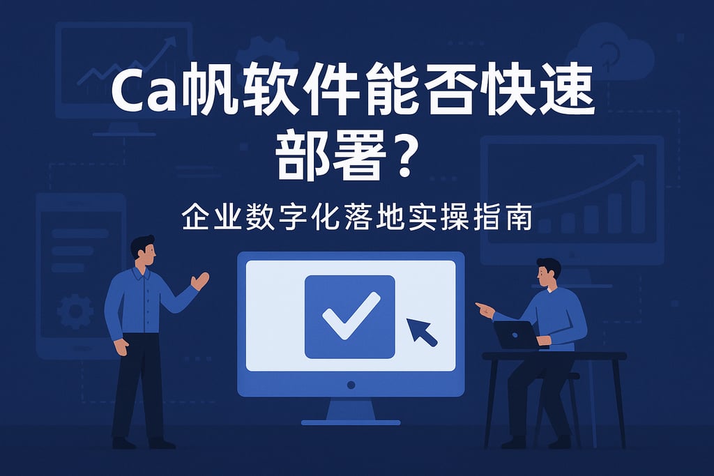 帆软软件能否快速部署？企业数字化落地实操指南
