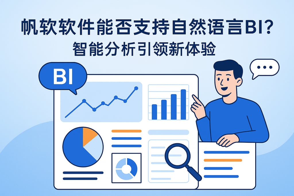 帆软软件能否支持自然语言BI？智能分析引领新体验