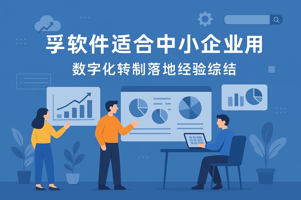 帆软软件适合中小企业吗？数字化转型落地经验总结