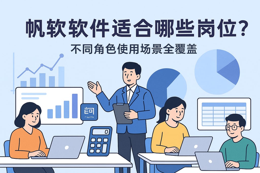 帆软软件适合哪些岗位？不同角色使用场景全覆盖