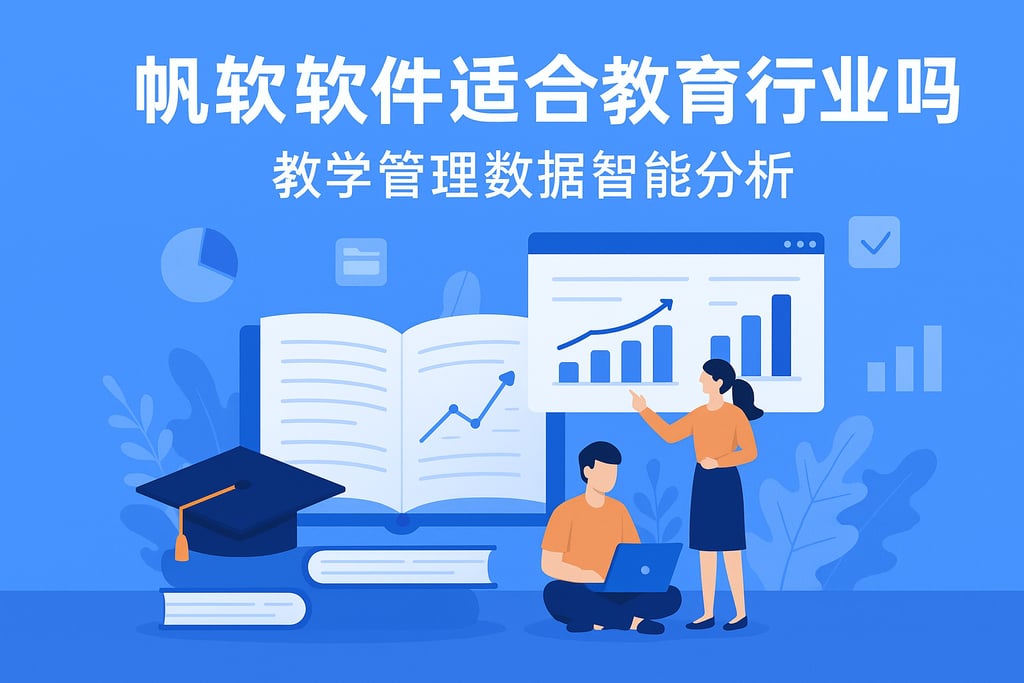 帆软软件适合教育行业吗？教学管理数据智能分析