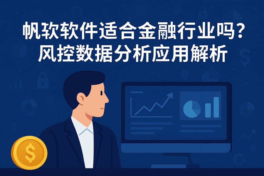 帆软软件适合金融行业吗？风控数据分析应用解析