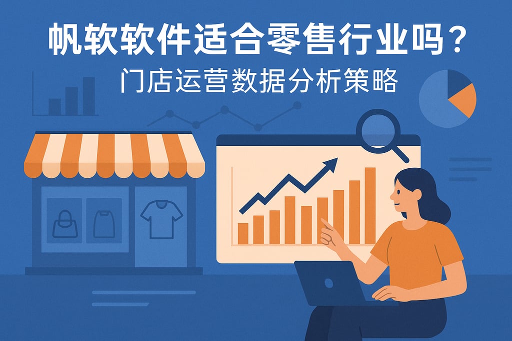 帆软软件适合零售行业吗？门店运营数据分析策略