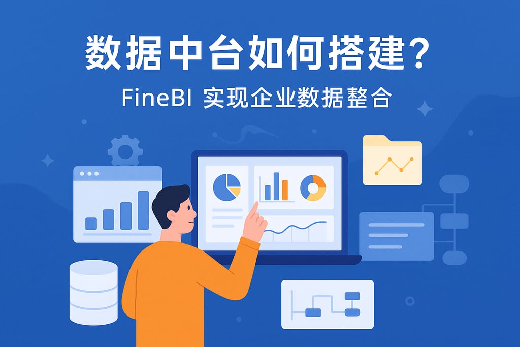 数据中台如何搭建？FineBI实现企业数据整合