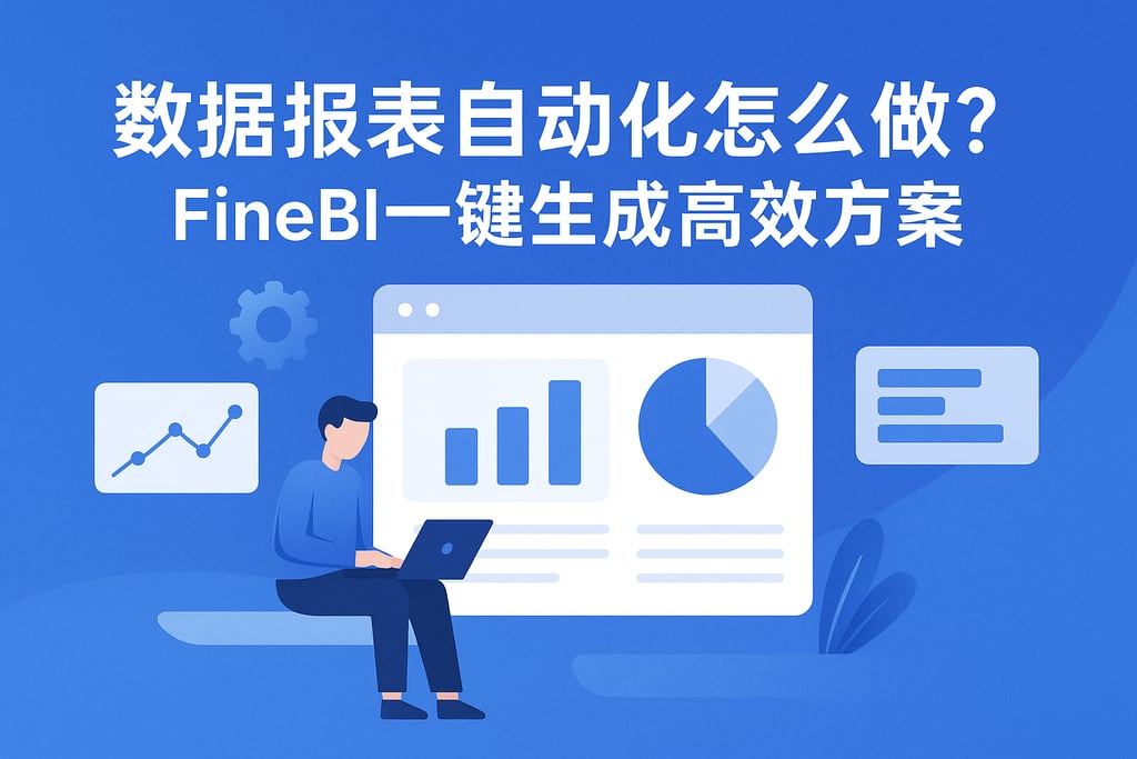 数据报表自动化怎么做？FineBI一键生成高效方案