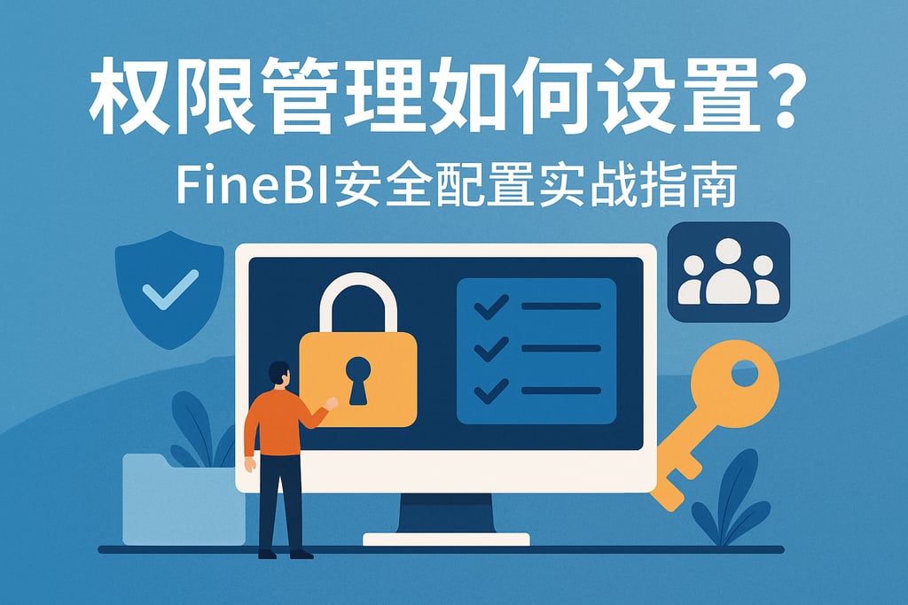 权限管理如何设置？FineBI安全配置实战指南