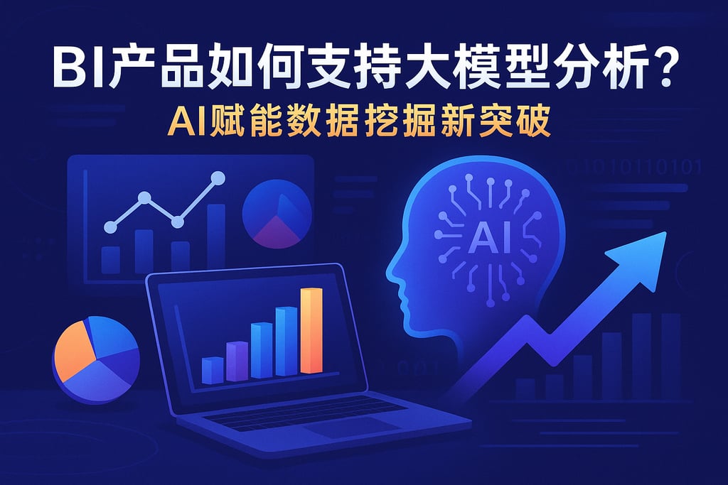 BI产品如何支持大模型分析？AI赋能数据挖掘新突破