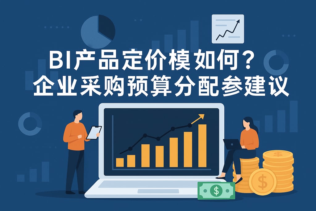 BI产品定价模式如何？企业采购预算分配参考建议
