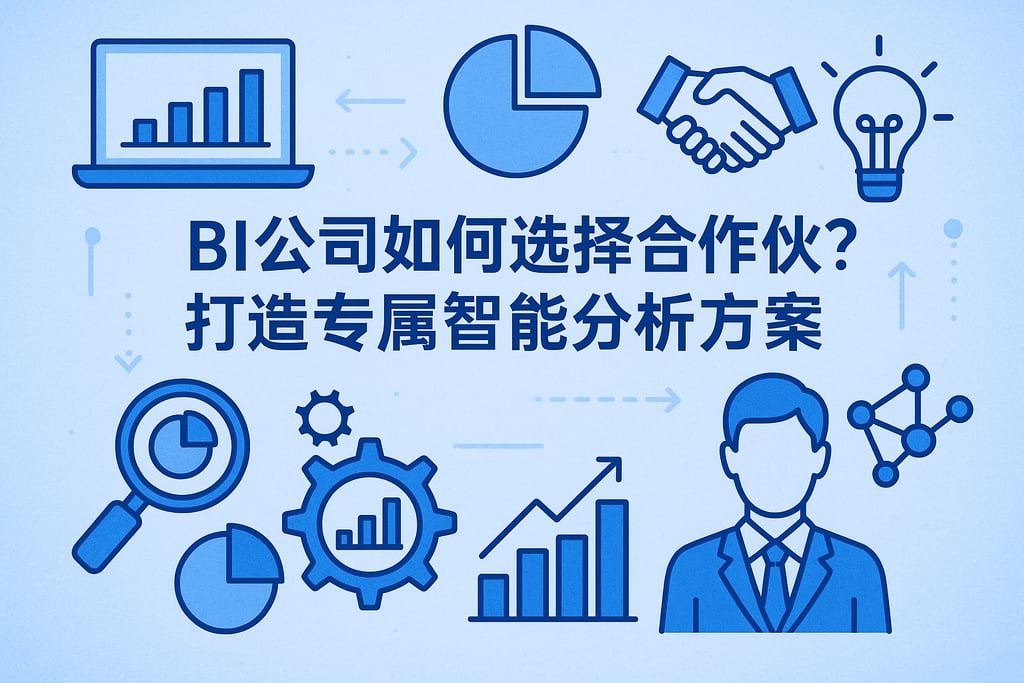 BI公司如何选择合作伙伴？打造专属智能分析方案