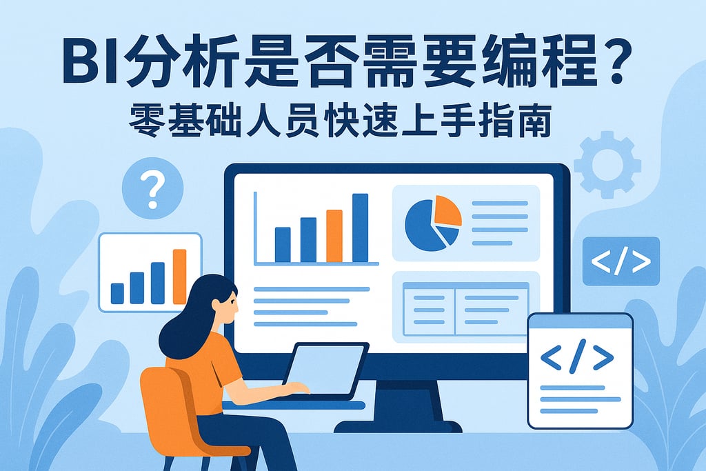 BI分析是否需要编程？零基础人员快速上手指南