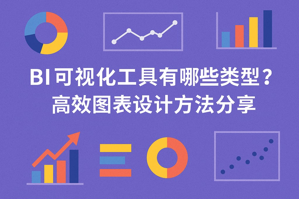 BI可视化工具有哪些类型？高效图表设计方法分享