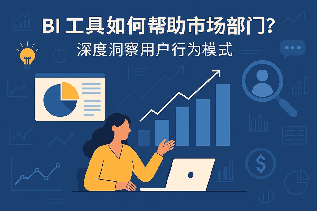 BI工具如何帮助市场部门？深度洞察用户行为模式