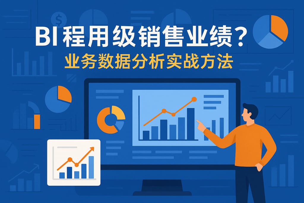 BI工具如何提升销售业绩？业务数据分析实战方法