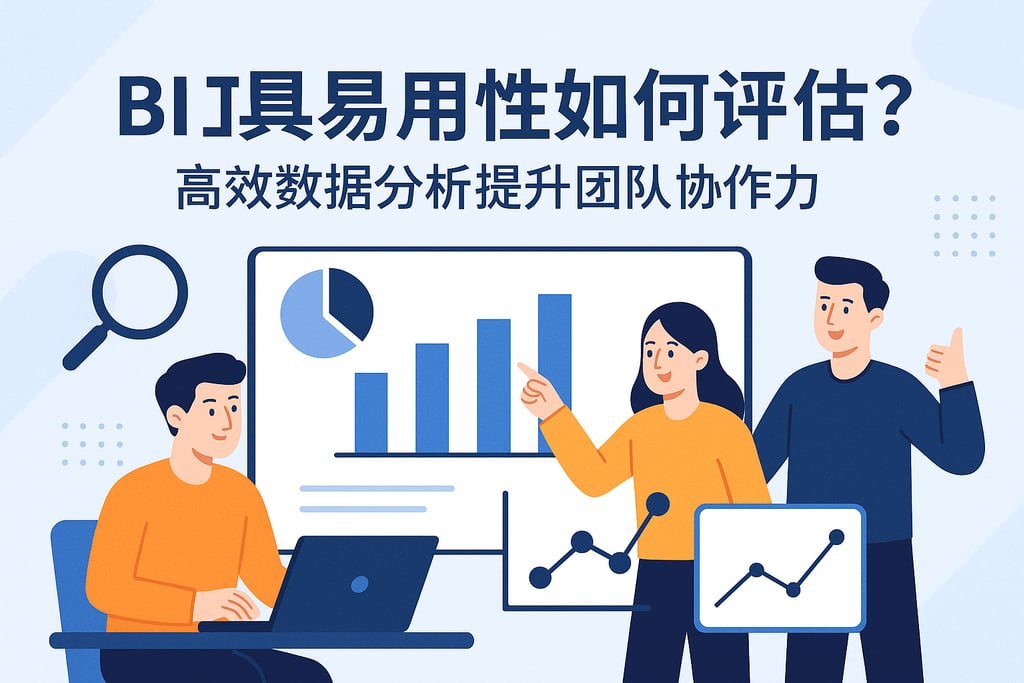 BI工具易用性如何评估？高效数据分析提升团队协作力