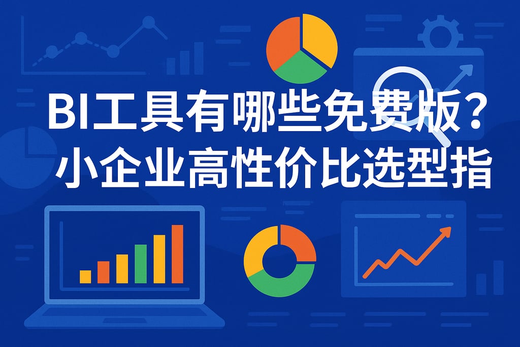 BI工具有哪些免费版？小企业高性价比选型指南
