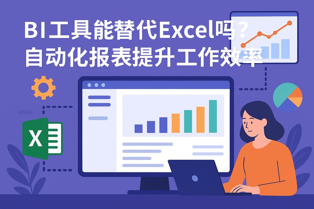 BI工具能替代Excel吗？自动化报表提升工作效率
