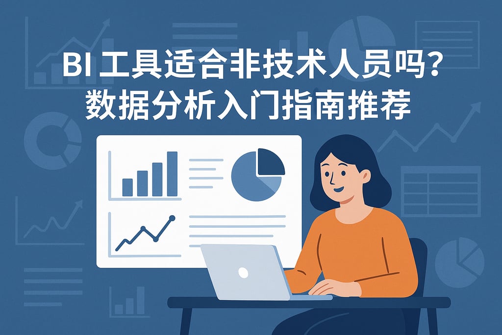 BI工具适合非技术人员吗？数据分析入门指南推荐