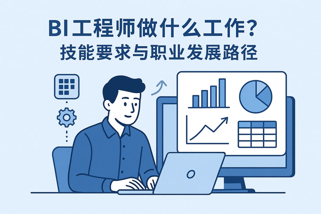 BI工程师做什么工作？技能要求与职业发展路径