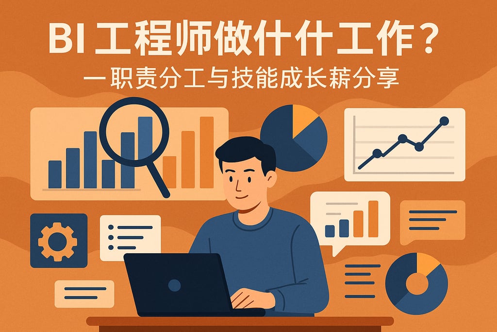 BI工程师做什么工作？职责分工与技能成长路径分享