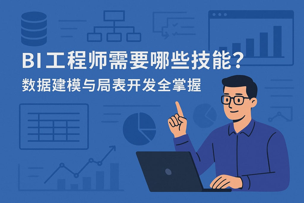BI工程师需要哪些技能？数据建模与报表开发全掌握