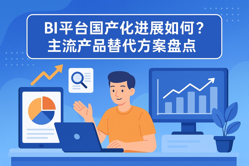 BI平台国产化进展如何？主流产品替代方案盘点