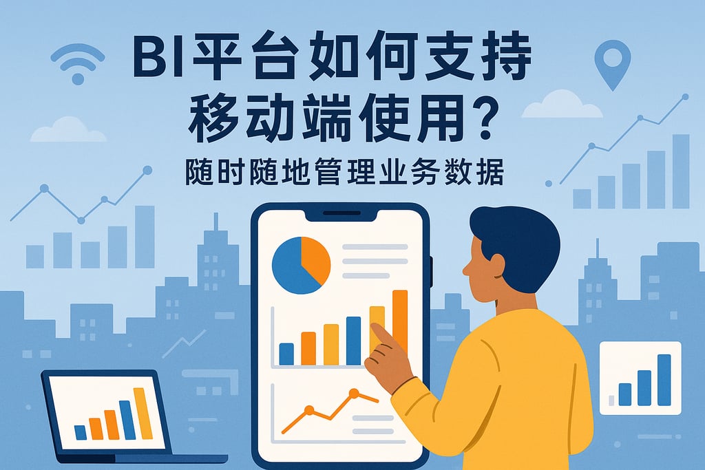 BI平台如何支持移动端使用？随时随地管理业务数据