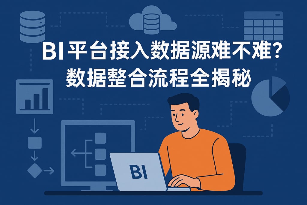 BI平台接入数据源难不难？数据整合流程全揭秘