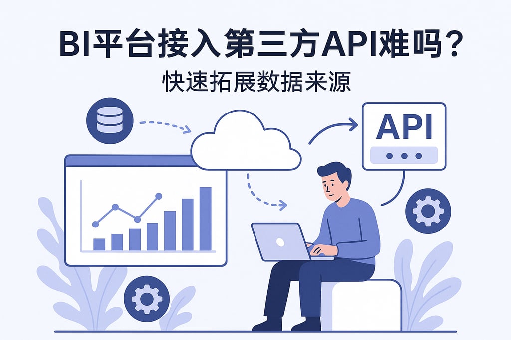 BI平台接入第三方API难吗？快速拓展数据来源