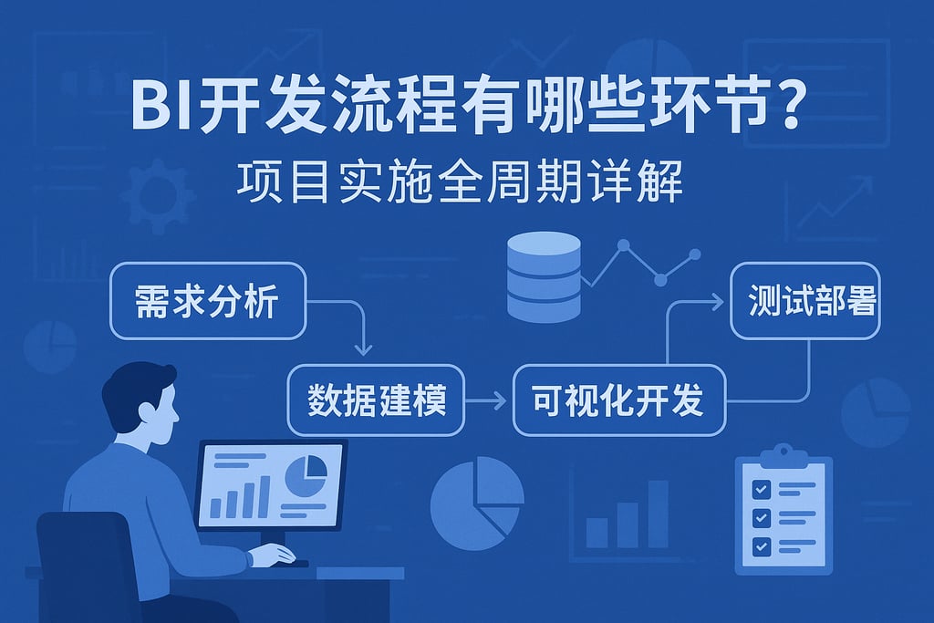 BI开发流程有哪些环节？项目实施全周期详解
