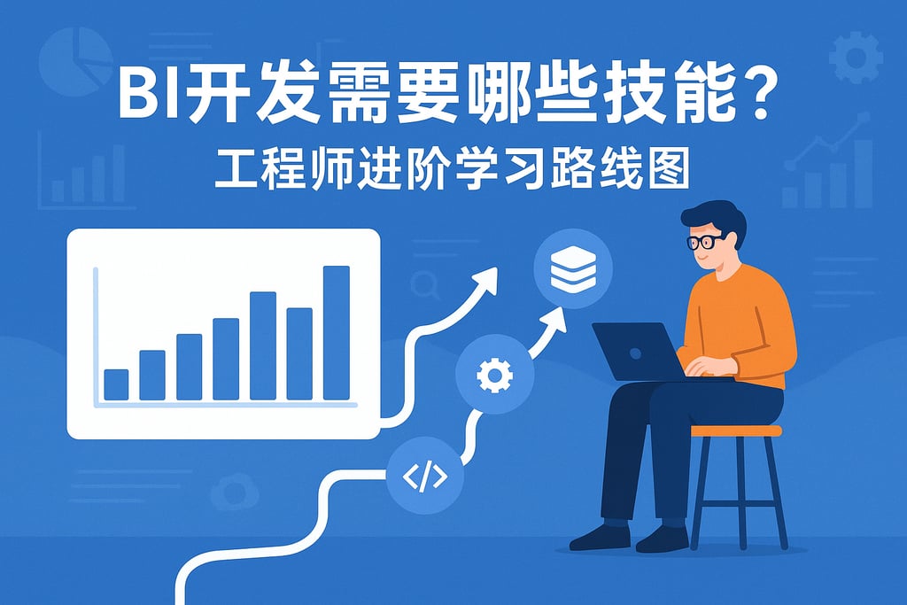BI开发需要哪些技能？工程师进阶学习路线图