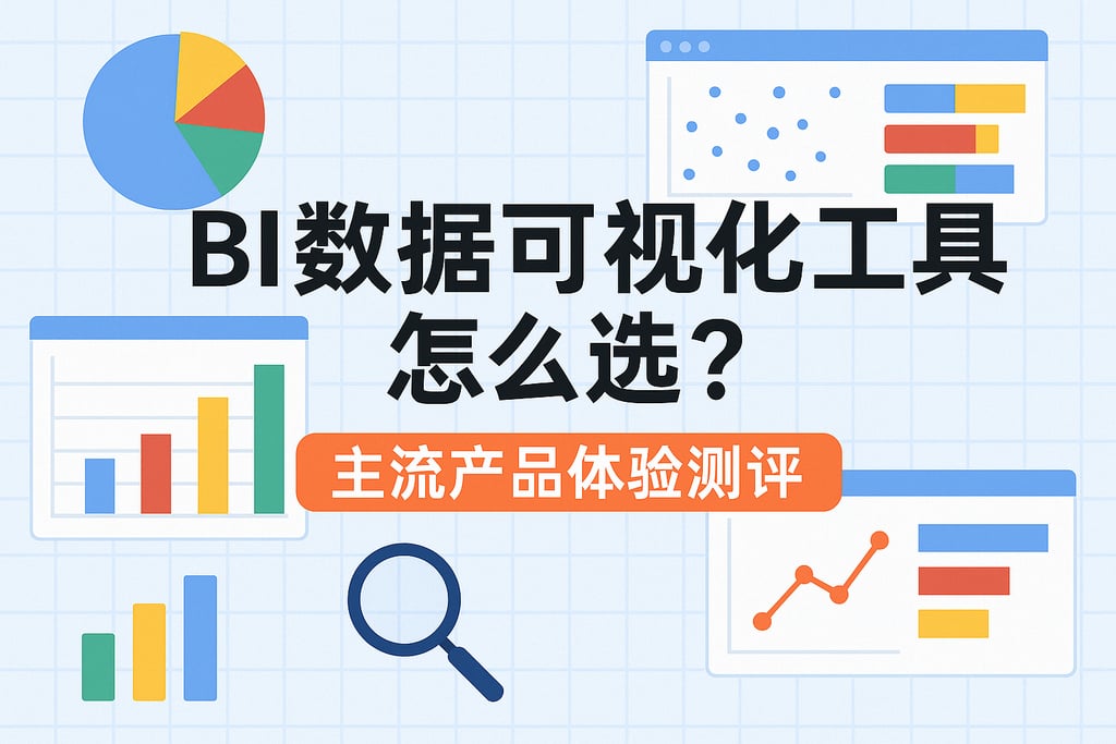 BI数据可视化工具怎么选？主流产品体验测评