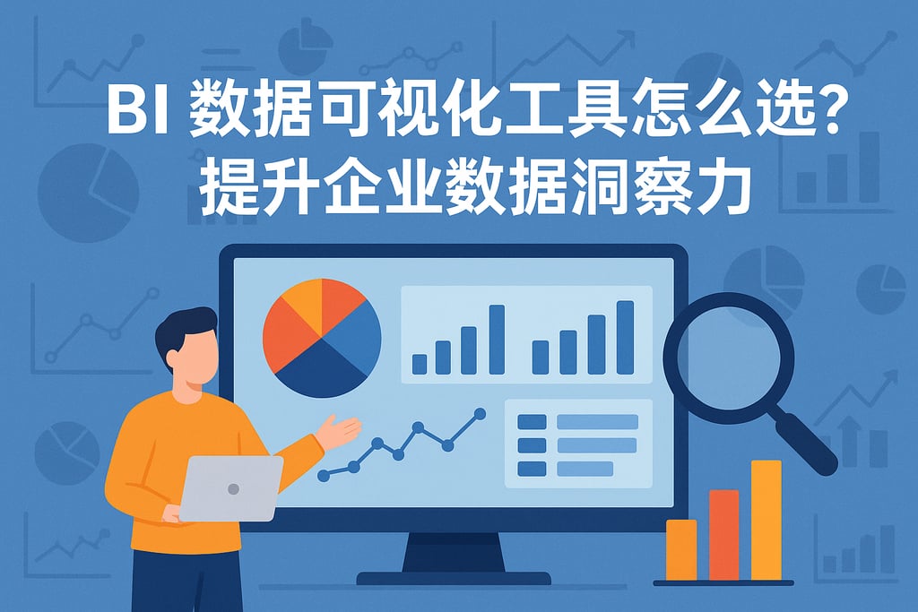 BI数据可视化工具怎么选？提升企业数据洞察力