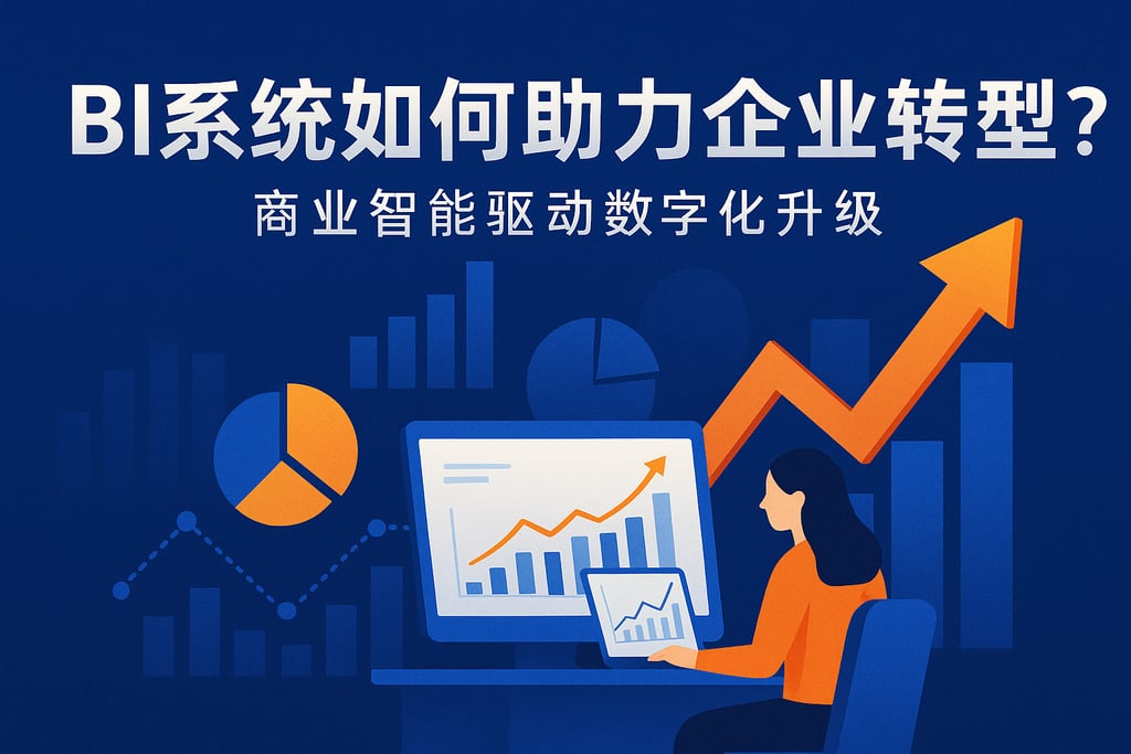 BI系统如何助力企业转型？商业智能驱动数字化升级