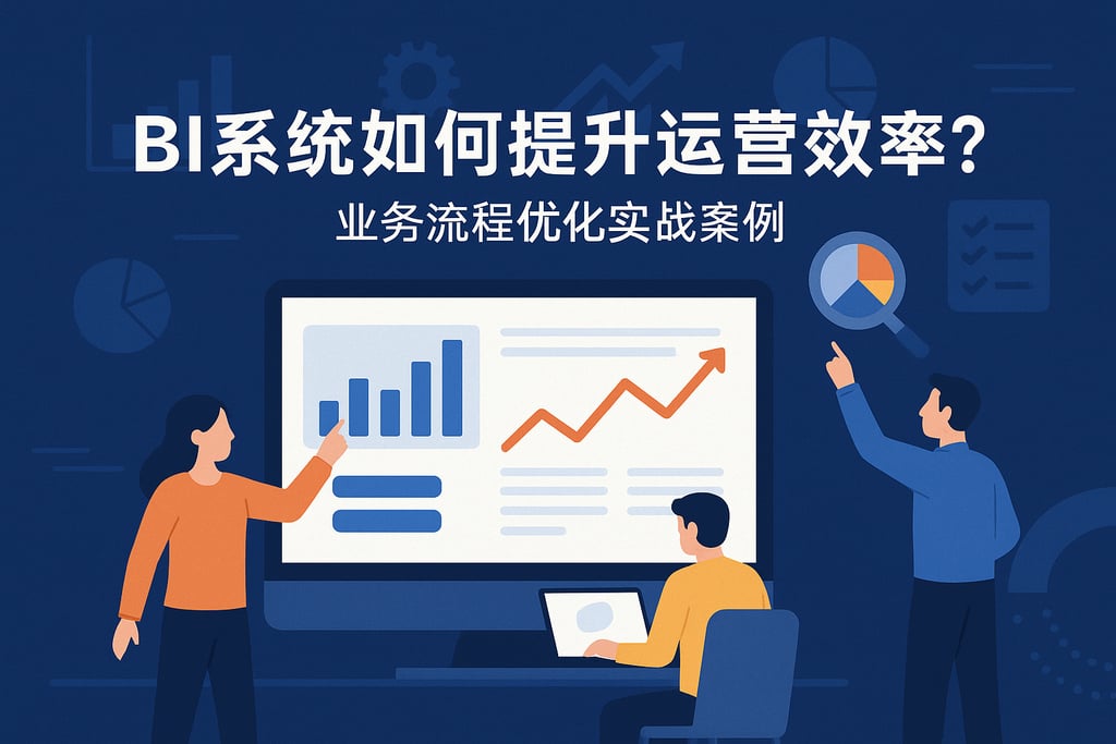 BI系统如何提升运营效率？业务流程优化实战案例