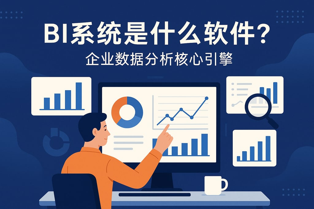 BI系统是什么软件？企业数据分析核心引擎