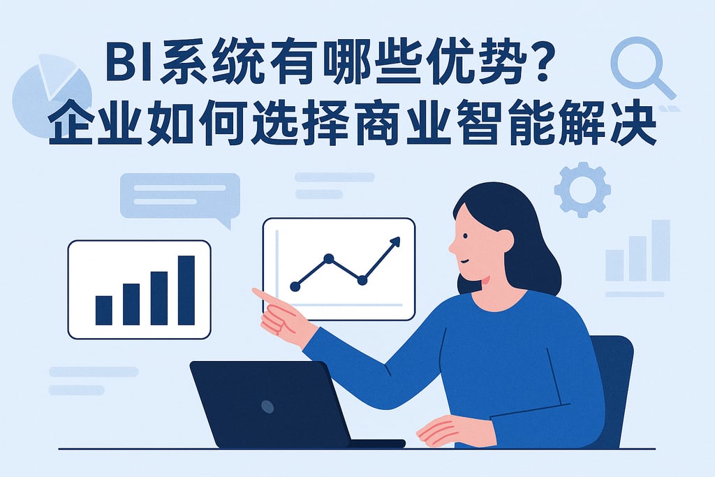BI系统有哪些优势？企业如何选择商业智能解决方案