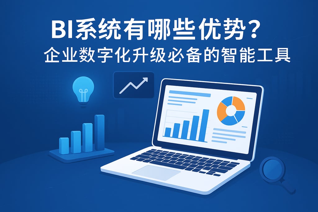 BI系统有哪些优势？企业数字化升级必备的智能工具