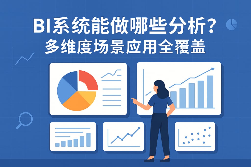BI系统能做哪些分析？多维度场景应用全覆盖