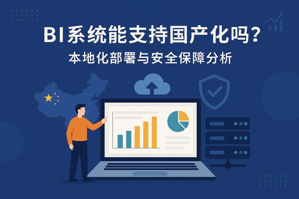 BI系统能支持国产化吗？本地化部署与安全保障分析