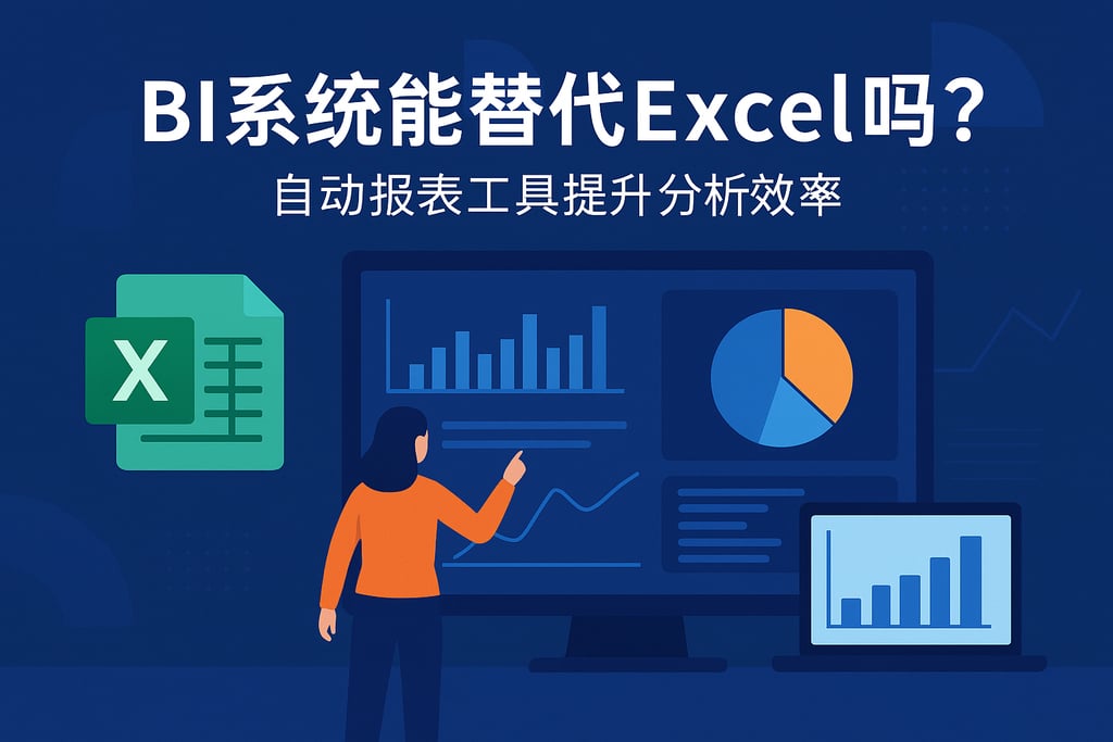 BI系统能替代Excel吗？自动报表工具提升分析效率