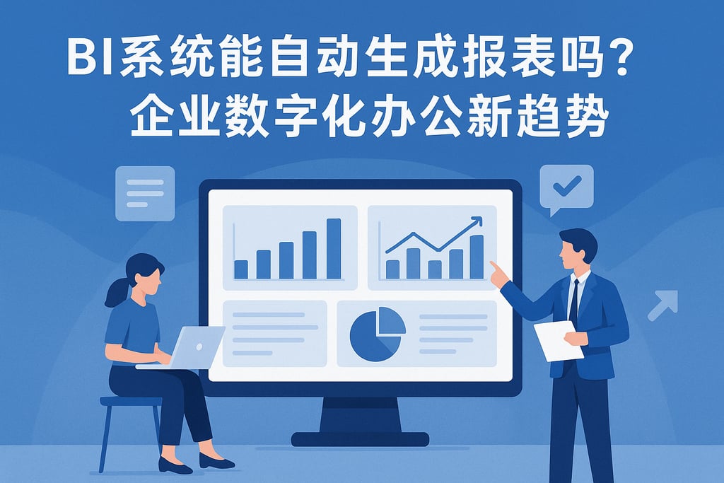 BI系统能自动生成报表吗？企业数字化办公新趋势