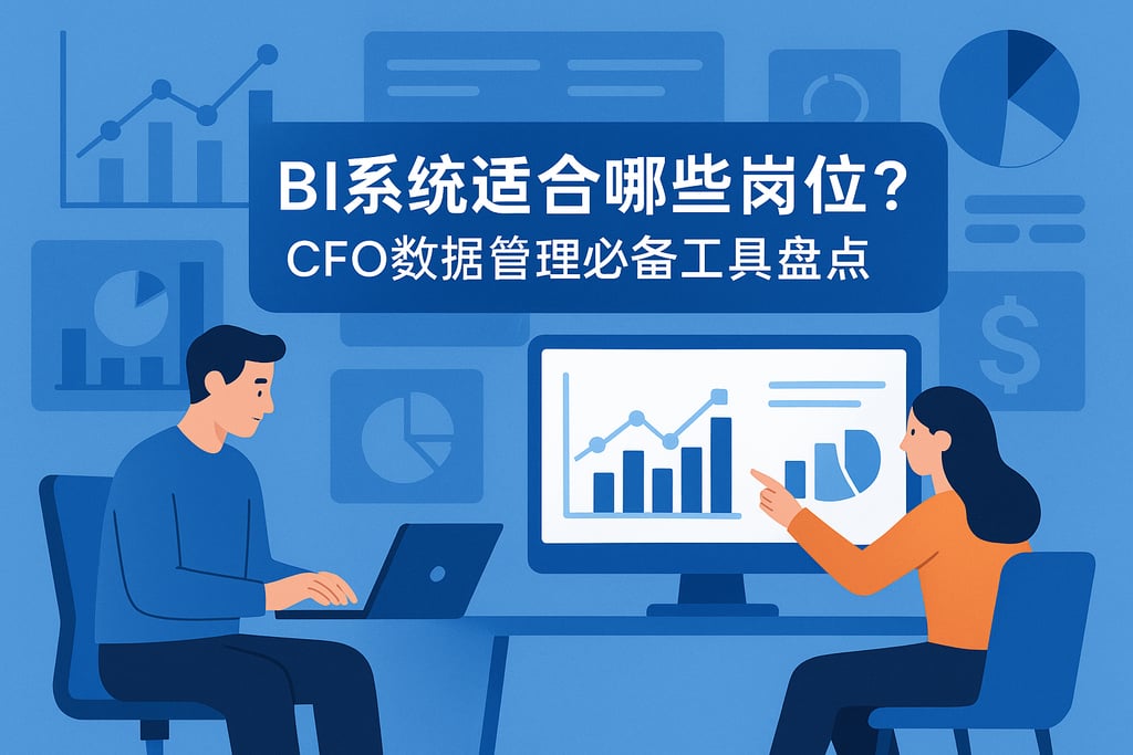 BI系统适合哪些岗位？CFO数据管理必备工具盘点