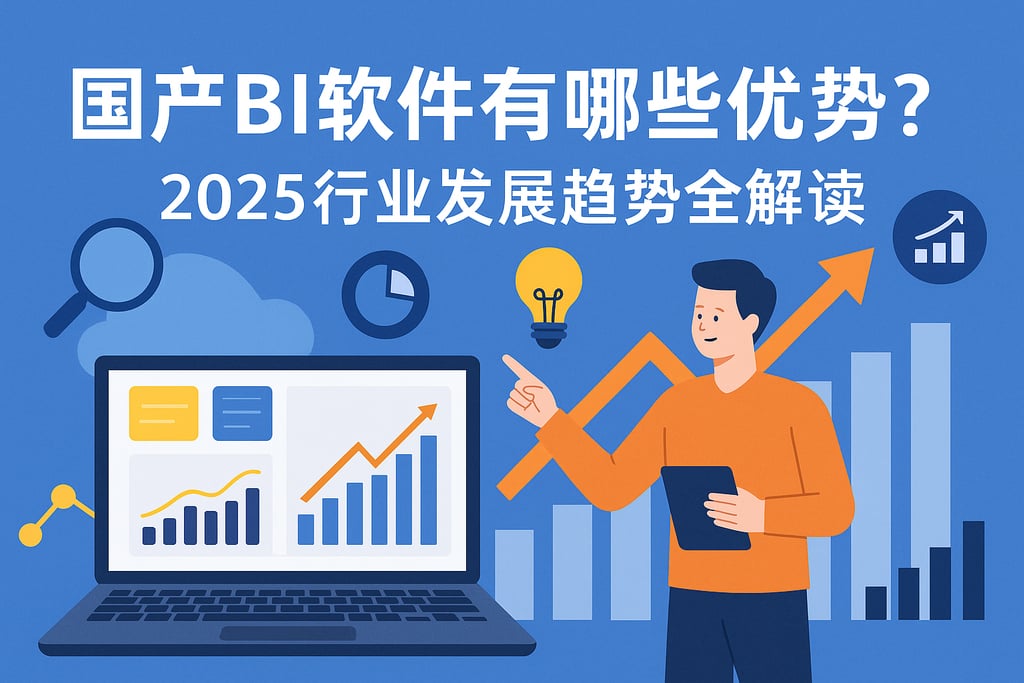 国产BI软件有哪些优势？2025行业发展趋势全解读
