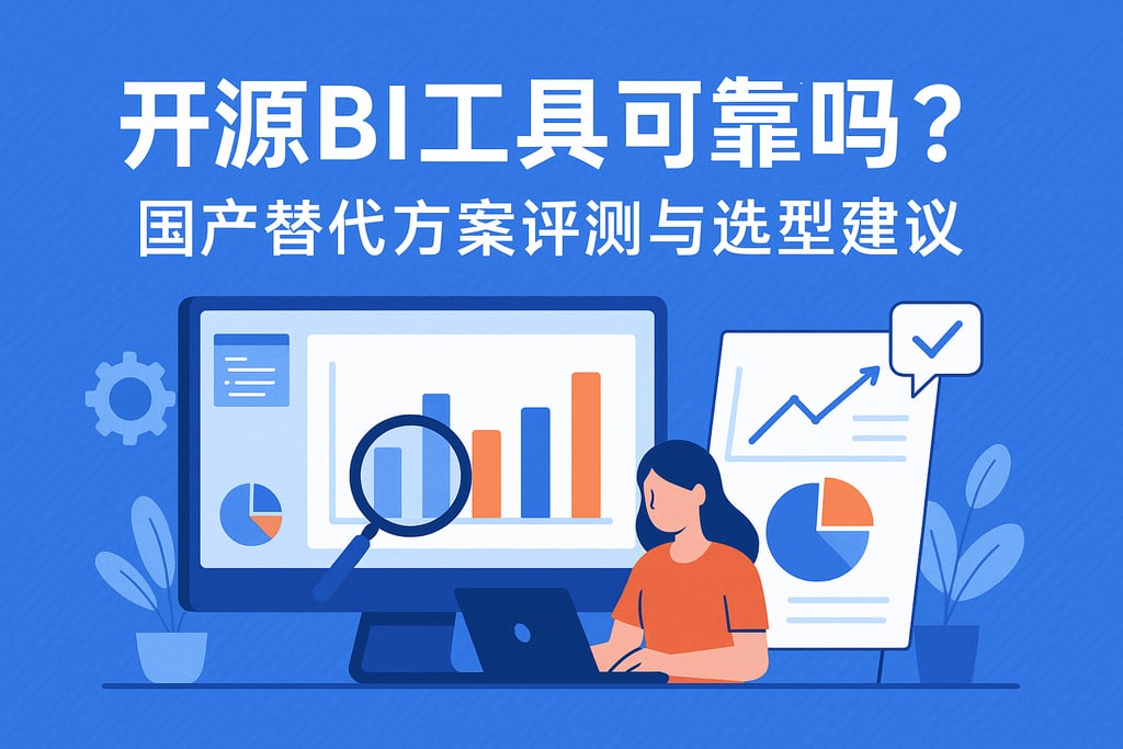 开源BI工具可靠吗？国产替代方案评测与选型建议